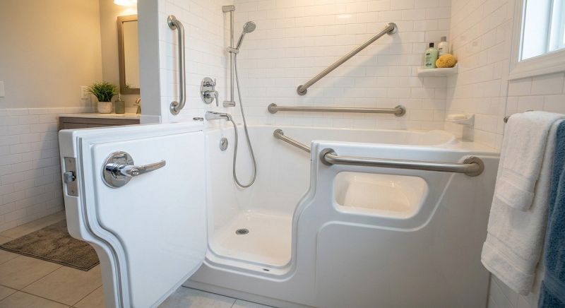 Senior Tub Installation detail
